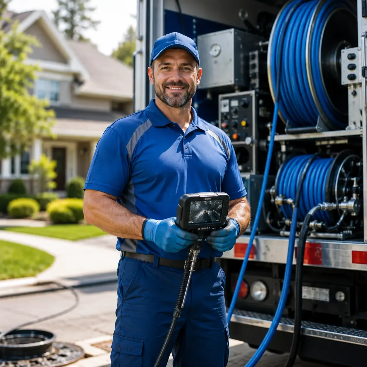 Local outdoor drain cleaning specialists in Folsom, PA